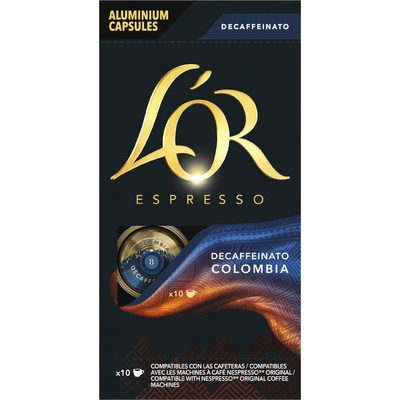 L'OR Colombia Decaffeinato Безкофеинови ALU капсули за Nespresso® 10 бр
