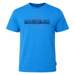 Napapijri Тениска Napapijri Sander blue sapphire M