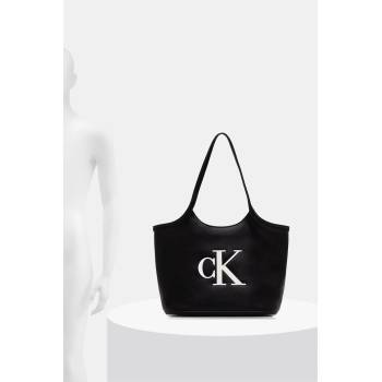 Calvin Klein шопинг чанта дамска от имитация на кожа (LV04F3562G)