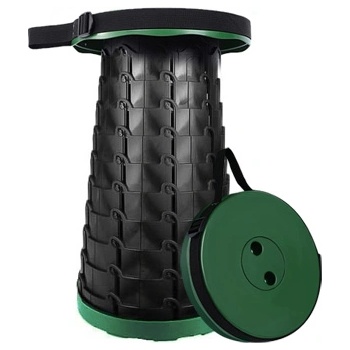 Origin Outdoors Телескопичен стол, черен 45cm (562143)