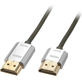 Image 1 of Lindy LINDY HDMI High Speed кабел CROMO Slim Ethernet A/A 4.5m (41676)