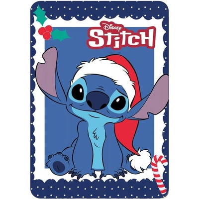 MLC Vánoční flísová deka Lilo & Stitch