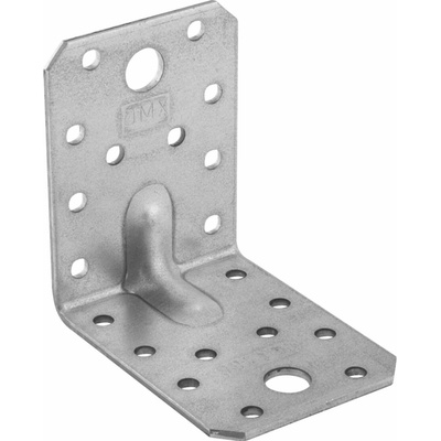 Domax uholník s prelisom KP 4 70 x 70 x x 55 x 2.5 mm 20 ks