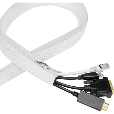 LogiLink KAB0090 KAB0090 ochrana kabelu 20 mm (max) bílá 5 m