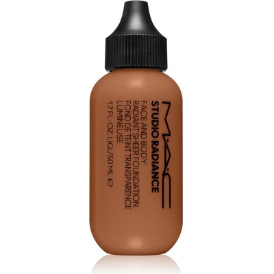 MAC Cosmetics Studio Radiance Face and Body Radiant Sheer Foundation лек фон дьо тен за лице и тяло цвят C7 50ml