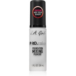 L. A. Girl Cosmetics PRO. Color цветен пигмент във фон дьо тена цвят White 30ml