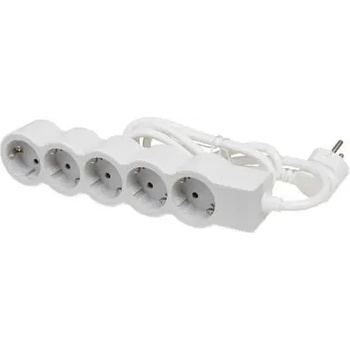 Image 1 of Legrand РАЗКЛОНИТЕЛ 5х ШУКО С КАБЕЛ 3м legrand - БЯЛ/СИВ (lg-694563)