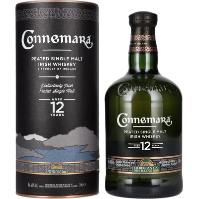 Connemara 12y 40% 0,7 l (tuba)