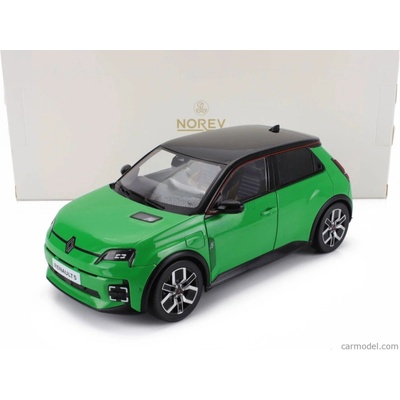 NOREV Renault 5 E-Tech 100% Electric 2024 zelená 1:64