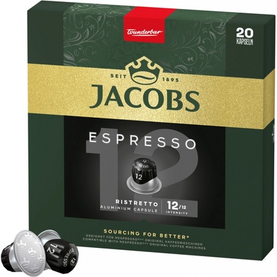 Jacobs Espresso 12 Ristretto pro Nespresso 20 ks