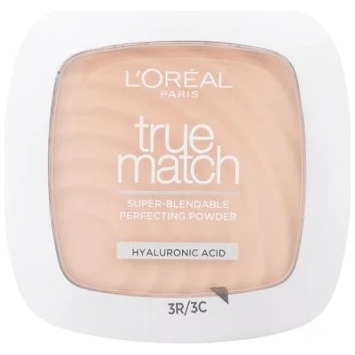 L'Oréal Paris True Match jemný púder pre prirodzený vzhľad 3.R/3.C Rose Cool 9 g