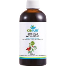 Carun Bio konopný sirup šípky 300 ml