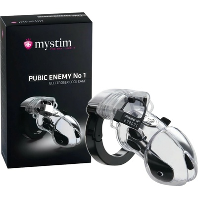 Mystim Pubic Enemy No 1 - elektro penilná klietka