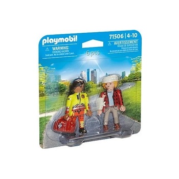 Playmobil 71506 Záchranářka s pacientem