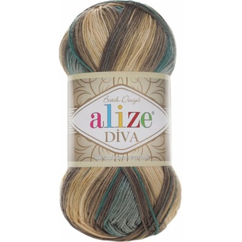 alize Diva Batik 3307 Плетива прежда (17603307)