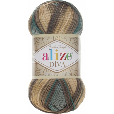 alize Diva Batik 3307 Плетива прежда (17603307)
