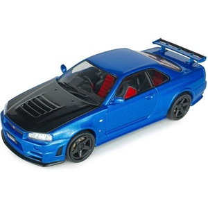 Solido 1: 43 nissan skyline gt-r (r34) z-tune bayside blue