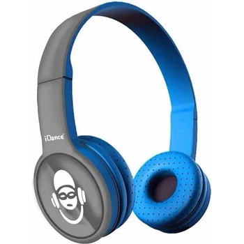 iDance Детски Bluetooth слушалки, сини - iDance