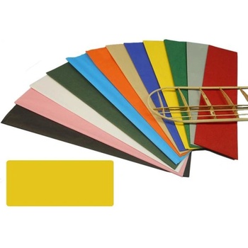 Krick Modelltechnik Крик обвивна хартия жълта 18g/m2 51x76cm (2)