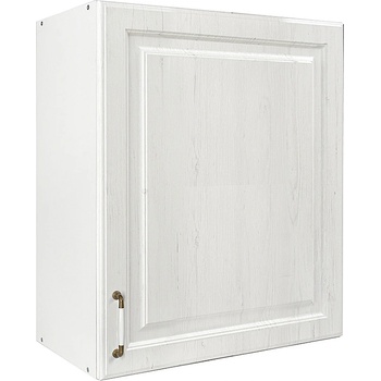 Matis Кухненски шкаф горен с една врата за аспиратор rustic va60 1v бял