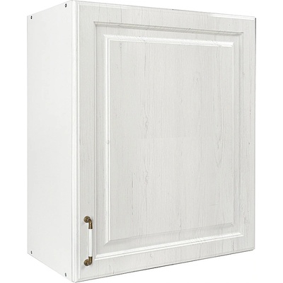 Matis Кухненски шкаф горен с една врата за аспиратор rustic va60 1v бял