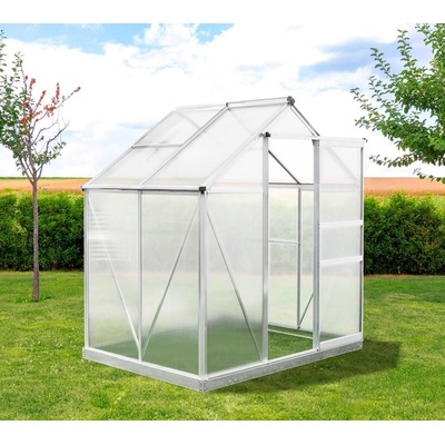 Westmann Flora 64 polykarbonát 4 mm 132 x 190 x 201 cm strieborný SI1001F-A