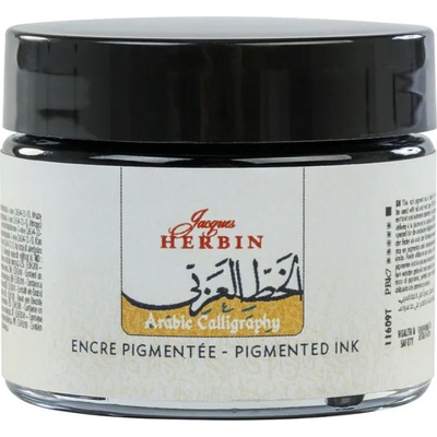 Jacques Herbin Calligraphy Калиграфско мастило Arabic Black 40 ml 1 бр (11609T)