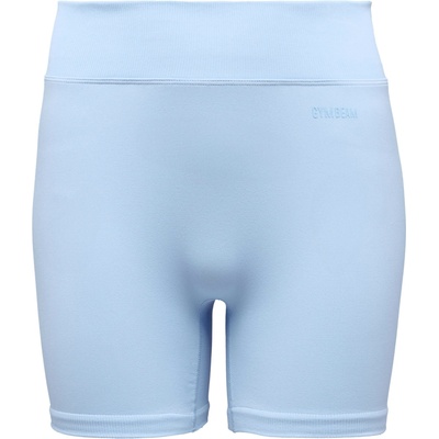 GymBeam dámske bezšvové šortky Neo Shorts svetlomodrá