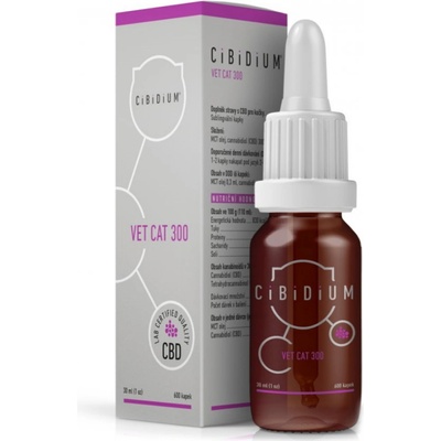 Cibidium Vet Dog 500 kapky s CBD 30 ml