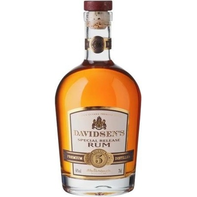 Davidsen's Special Release Rum 40% 0,7 l (čistá fľaša)