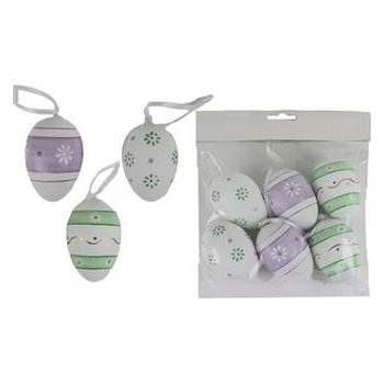 Dekoračné vajíčka, 6 ks X4724