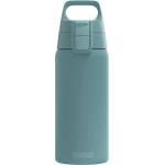 SIGG - Insulated drinking bottle - Thermos bottle Shield Therm One Morning Blue - carbonated drinks - leak-proof - dishwasher safe - BPA-free - 90% recycled stainless steel - gray blue - 0.5L - 6022.00 (60