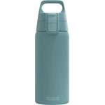 SIGG - Insulated drinking bottle - Thermos bottle Shield Therm One Morning Blue - carbonated drinks - leak-proof - dishwasher safe - BPA-free - 90% recycled stainless steel - gray blue - 6022.00 (6022.00)
