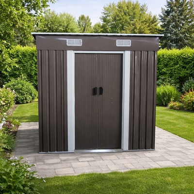 BestBerg BBSH-406G 2,25 m² 121 x 194 x 192 cm šedá
