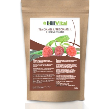 HillVital čaj Diamel II na cukrovku diabetes 2 stupňa 150 g