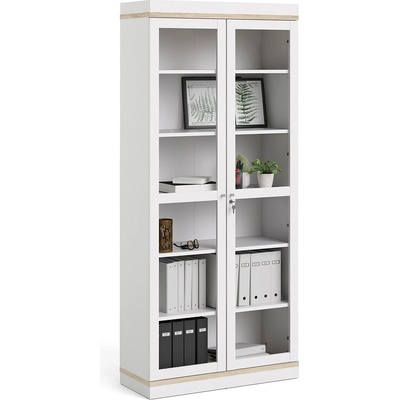 Tvilum A-Ten 89 cm bílá / dub sonoma – Zboží Mobilmania