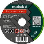 Metabo Диск за рязане - камък-FLEXISUPER 115x1.0x22.2 616195000 (616195000)