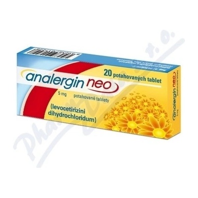 ANALERGIN NEO POR 5MG TBL FLM 20