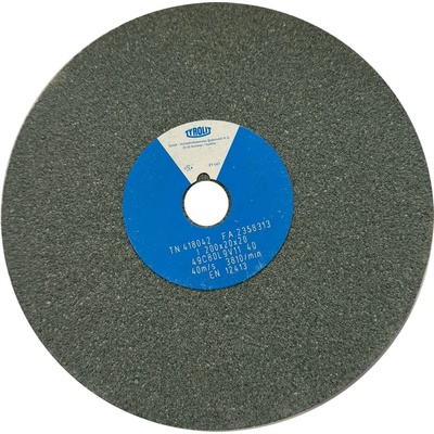 Tyrolit Brusný kotouč plochý 200 x 20 x 20 mm 49C80L9V40 T418042
