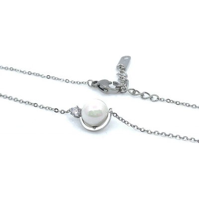 Jan Kos jewellery Řetízek s přívěskem z oceli 12112031