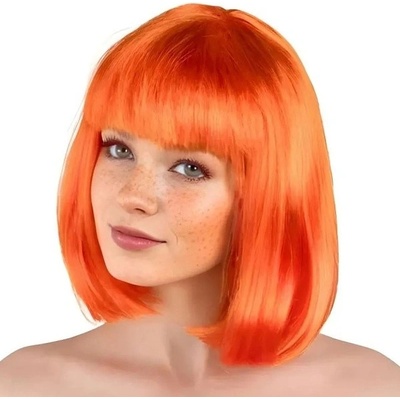 Paruka “Kleopatramikádo” ORANŽOVÁ