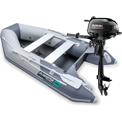 Gladiator AK280 a Suzuki DF 2,5S