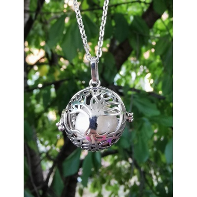 Meganflo Винтидж медальон дървото на живота