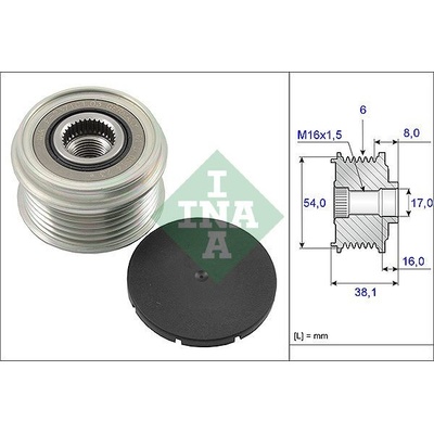 Předstihová spojka Schaeffler INA 535 0063 10