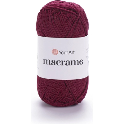 Yarn Art příze Macrame_M145 bordó