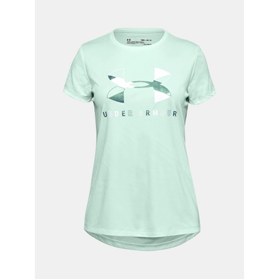 Under Armour Момичешка тениска Under Armour Tech Graphic Big Logo Ss T-Shirt Under Armour | Sin | Момичешки | 122