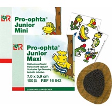 Pro-ophta Dětské okluzory Junior Mini a Maxi 100 ks Junior Maxi 7,0 x 5,9 cm