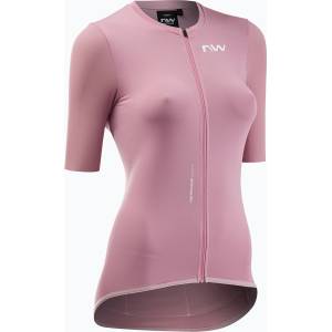 Northwave Тениска за колоездене Northwave Essence Jersey dusty malva