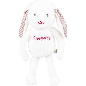 Balibazoo Мека играчка за гушкане Bunny бял 81970 (111052)