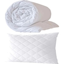 Top textil Set Bílý 70x90 140x200